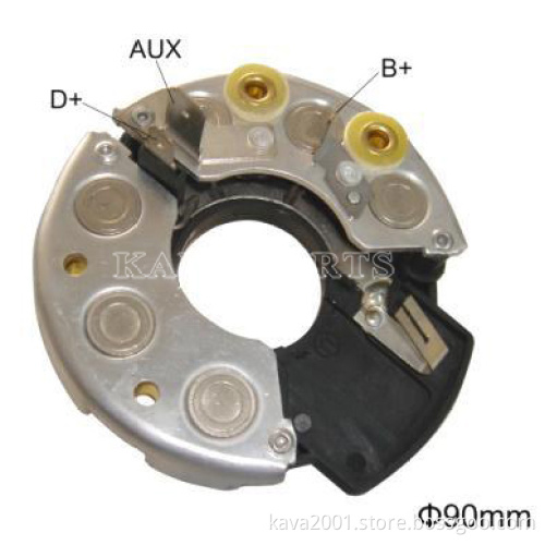 Alternator Rectifier for Agriful, Fiat, Lancia IBR318 RB-10H 130597